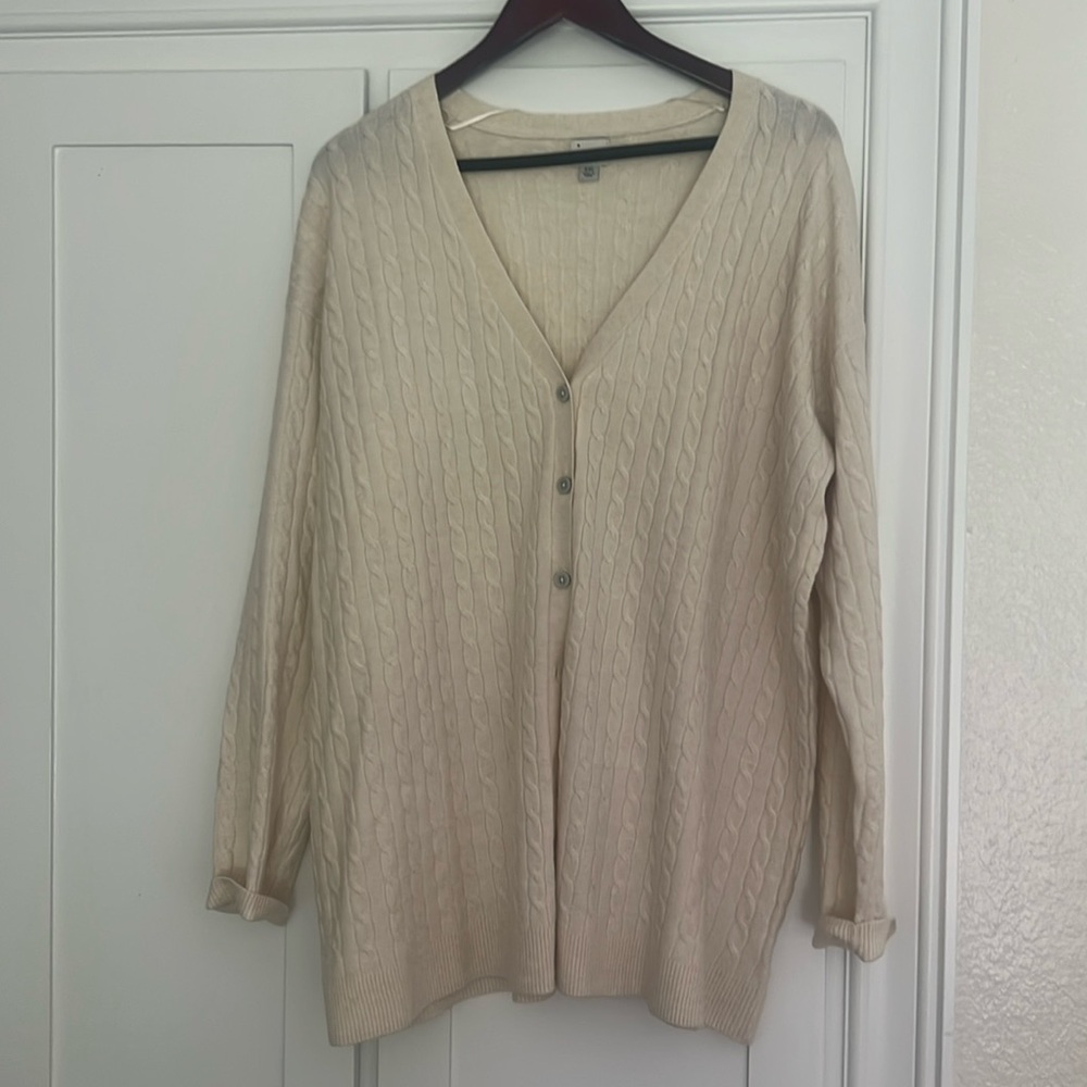 Cashmere like cardigan